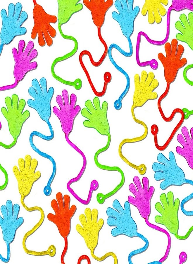 BowieMall 5Pcs Sticky Hands Finger Party Favor Set Fun Toys Birthday Gifts - Image 1